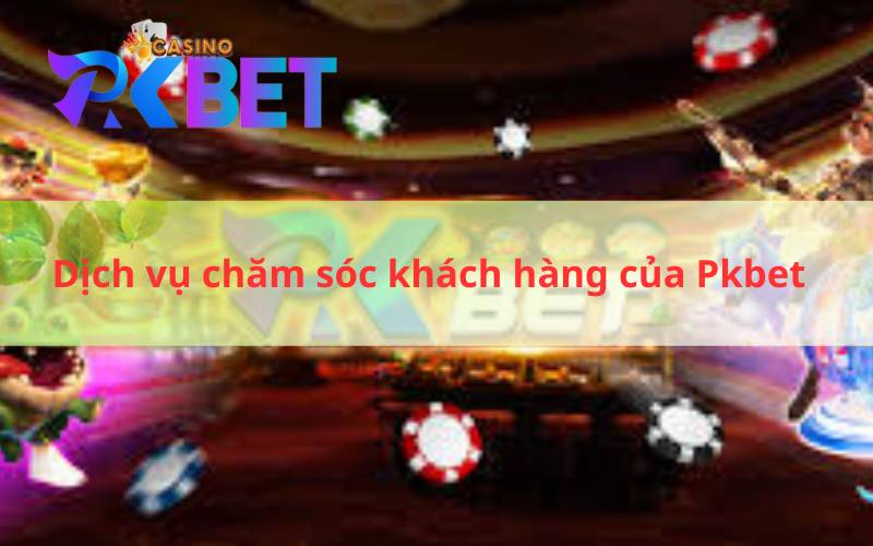 Dịch vụ chăm sóc khách hàng của Pkbet