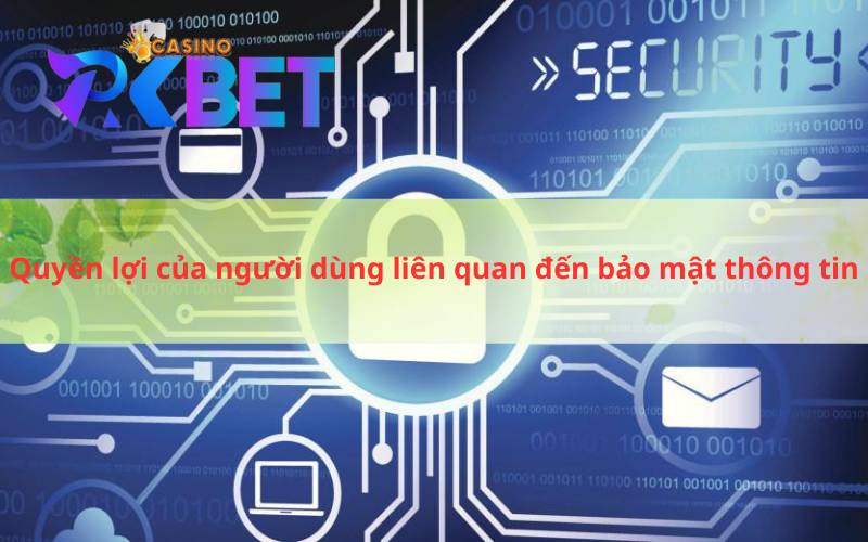 Quyền lợi của người dùng liên quan đến bảo mật thông tin